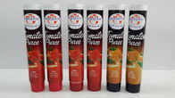 барьер томатного соуса контейнеров трубки жидкостной еды 200Мл пластиковый упаковывая алюминиевый прокатал материал